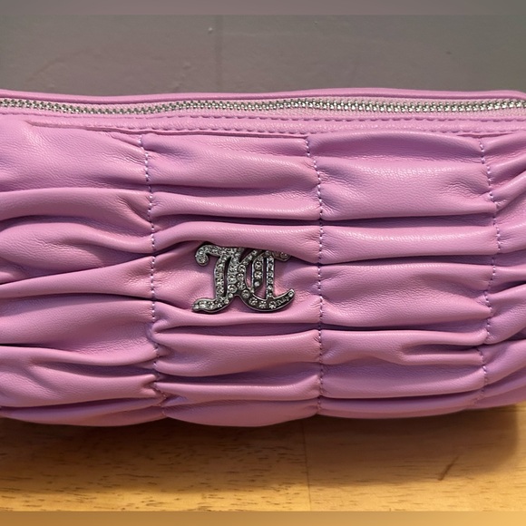 JUICY COUTURE Pink Run The World Ruched Barrel Shoulder Bag - Picture 8 of 11